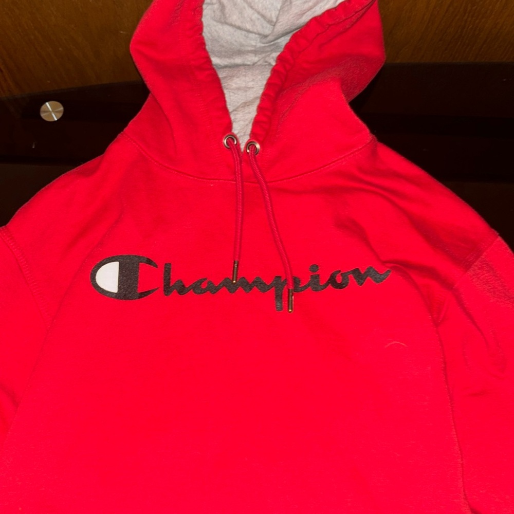 Nice red hood champion